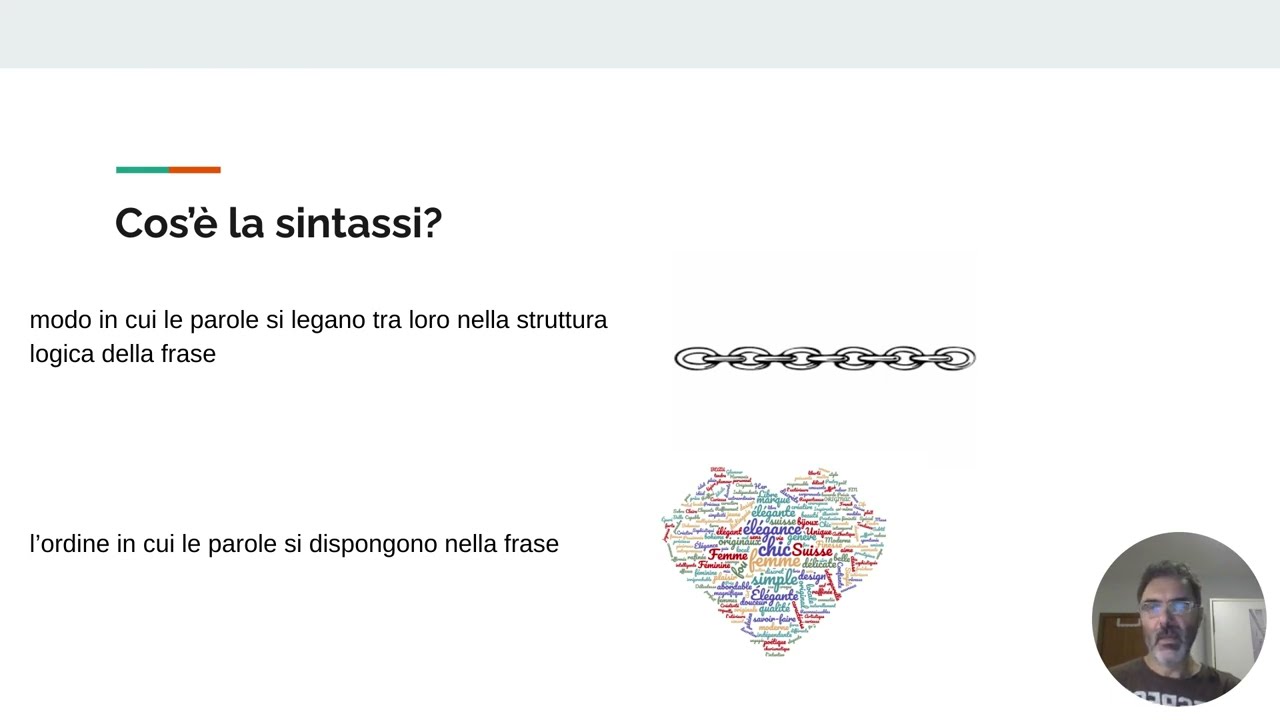 La frase semplice