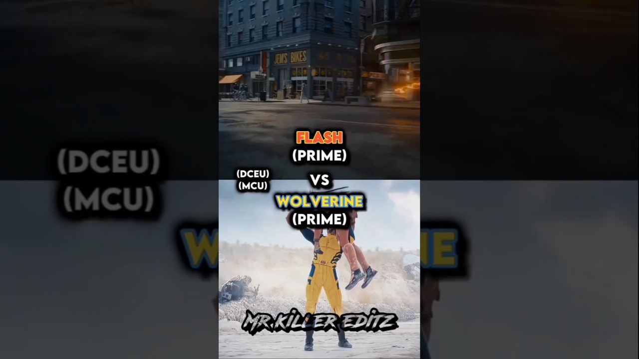 Flash vs wolverine