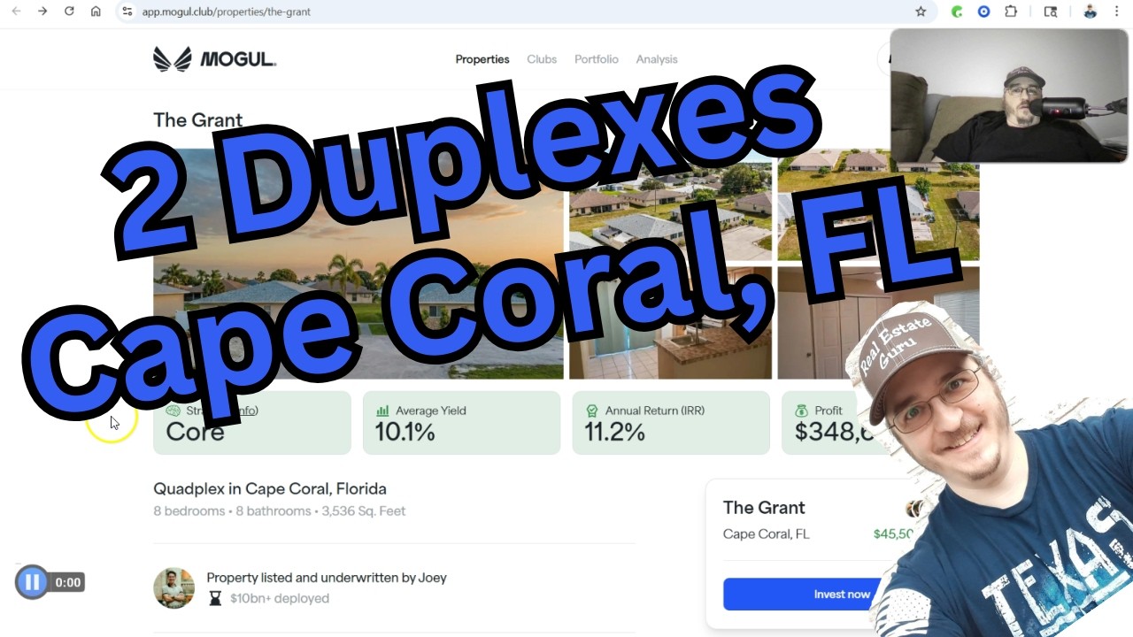 The Grant - Fractional Real Estate Investing on Mogul.Club - Another Long Term Rental Multifamily!