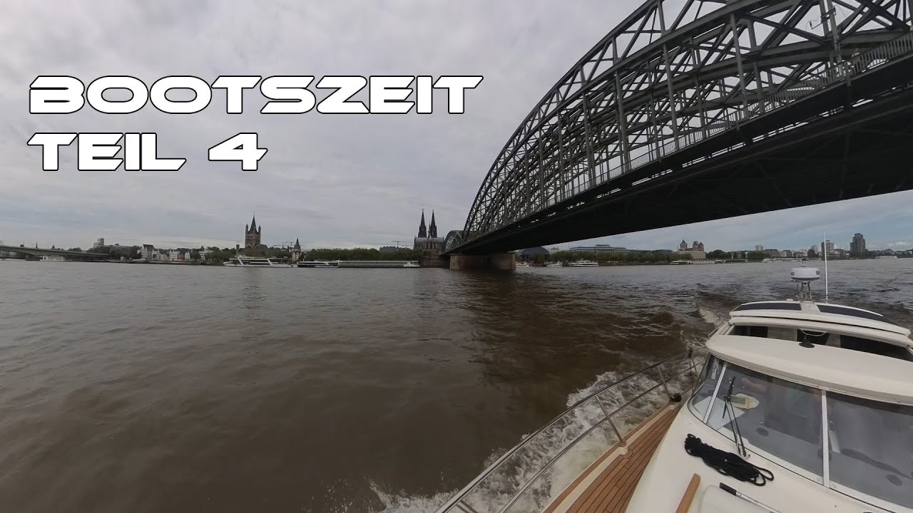 Bootszeit: Von Berlin ans Mittelmeer - Teil 4 - Von Duisburg bis Mainz