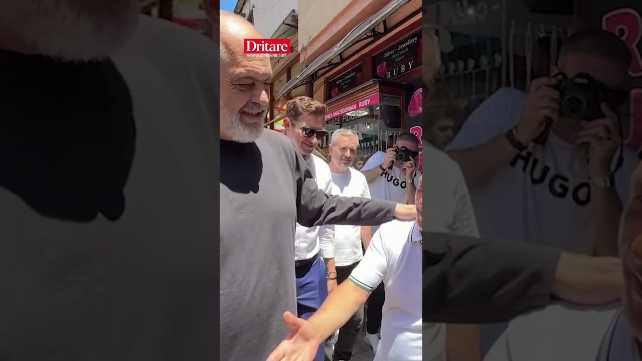 Ja si u prit kryeministri Edi Rama n&euml; Shkup!