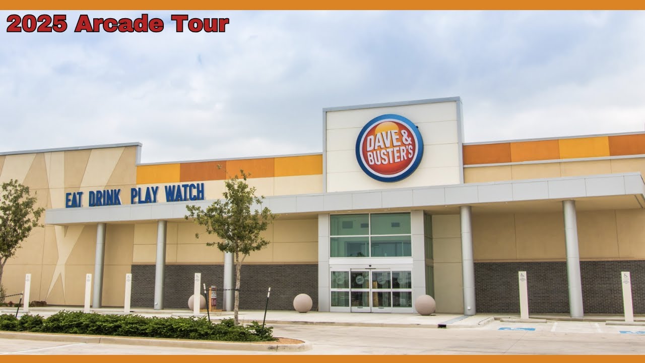 Dave and Buster's 2025 Arcade Tour- Shops at 29 (McAllen, Texas)