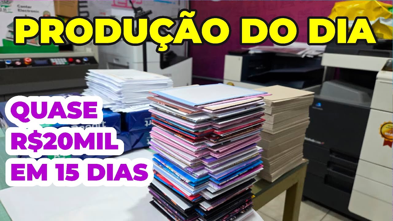 Veja minha produção e faturamento de Janeiro - Gráfica Rápida