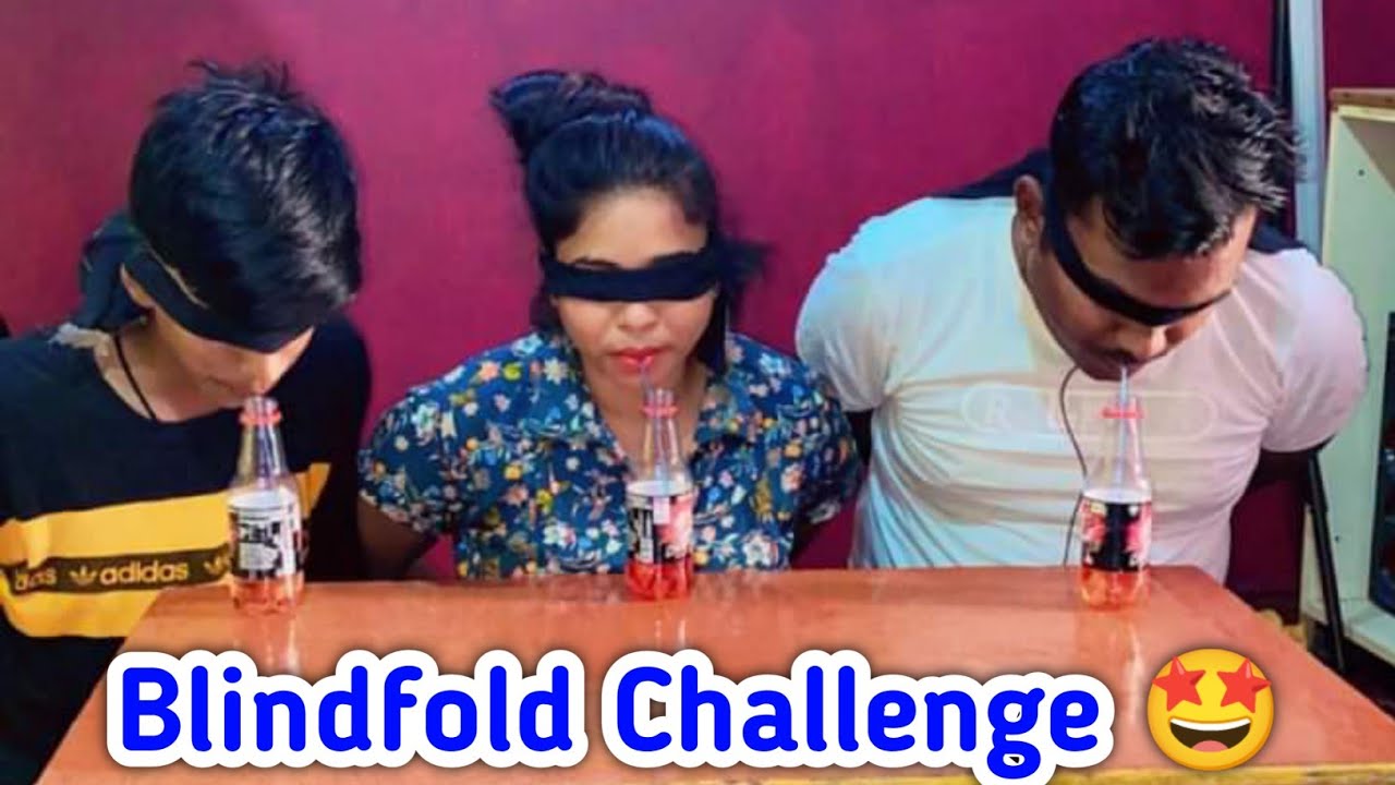 BLINDFOLD CHALLENGE | Cold Drink Challenge | Challenge video