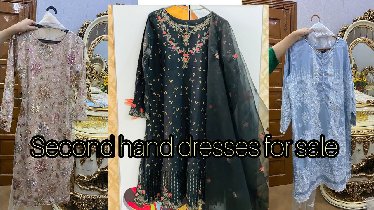 Second hand lawn and fancy dresses for sale|preloved dresses|