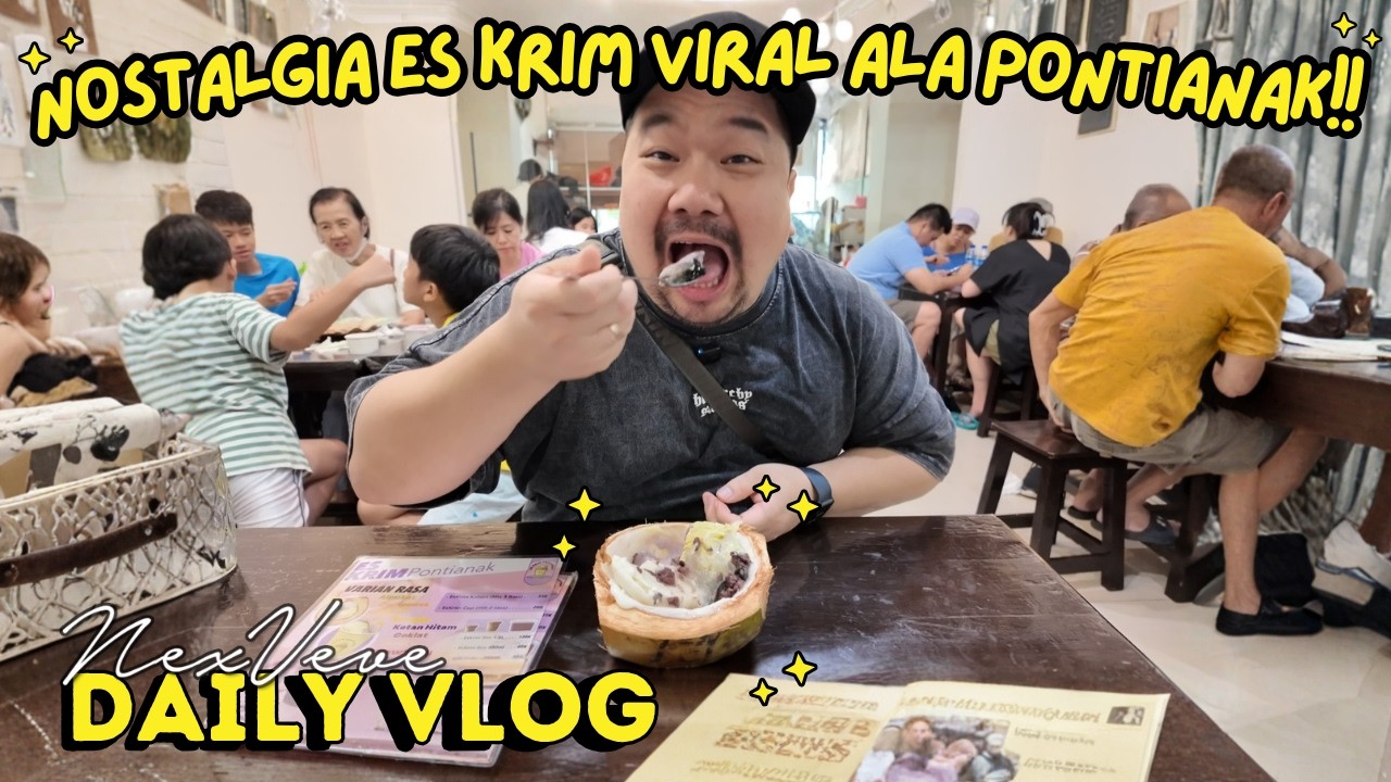 NOSTALGIA ES KRIM VIRAL KHAS KAMPUNG HALAMAN NEX CARLOS!!