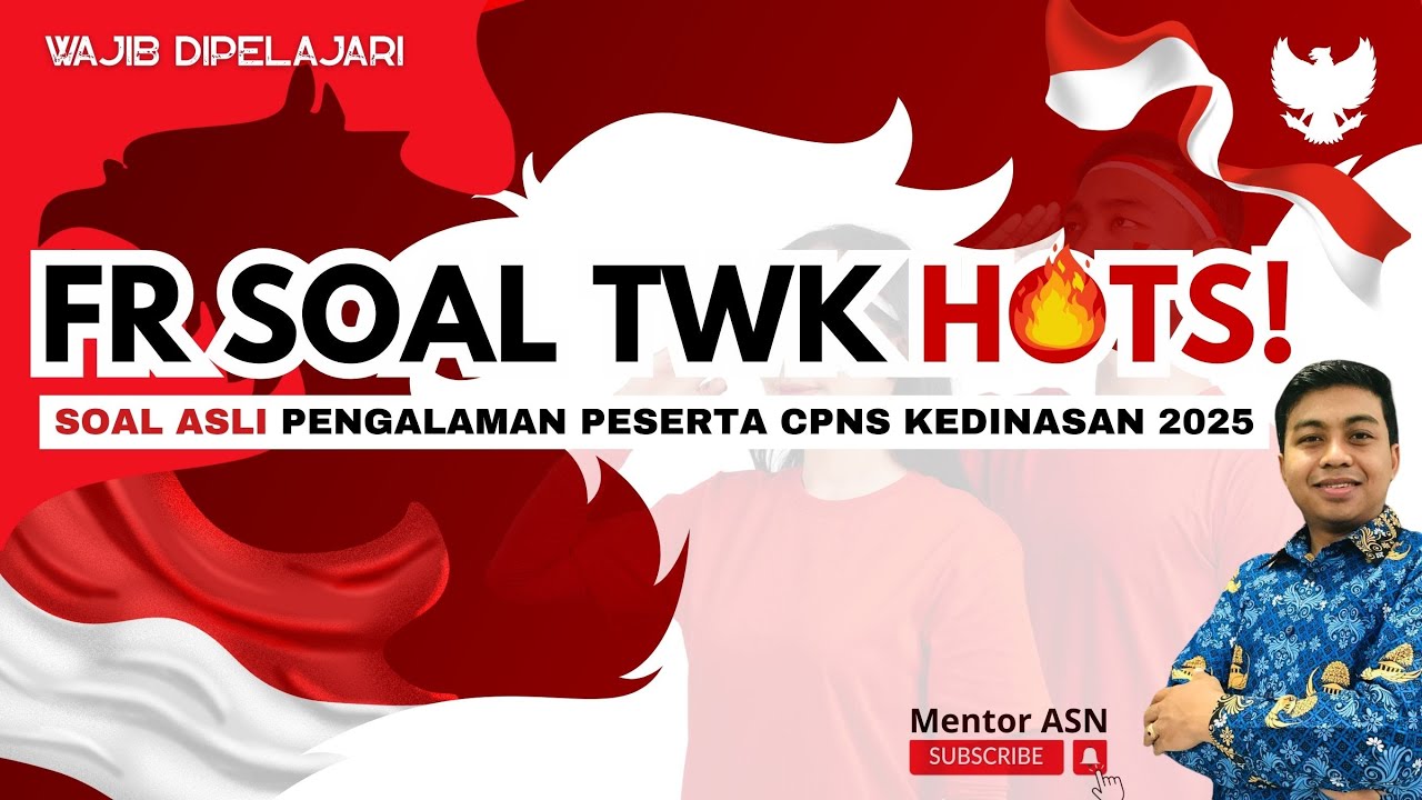 TERBARU ‼️ FR SOAL TWK HOTS FULL PENALARAN CPNS KEDINASAN 2025 - PENGALAMAN PESERTA HARI KETIGA