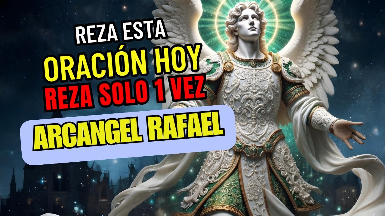 Oración de hoy a San Rafael Arcángel para pedir fortaleza en la enfermedad - ¡Ora conmigo!