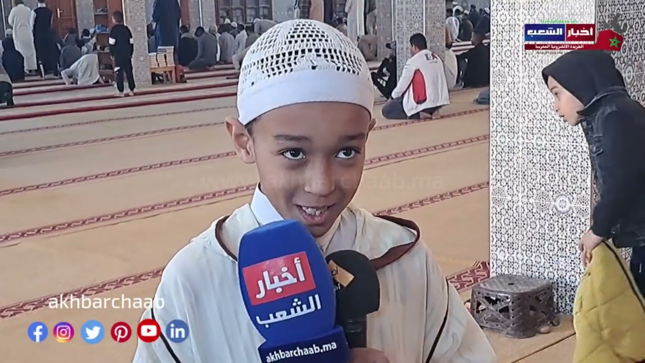 أكدز، تواصل فعاليات مسابقة تجويد القرآن الكريم. شهد اليوم الثاني من مسابقة