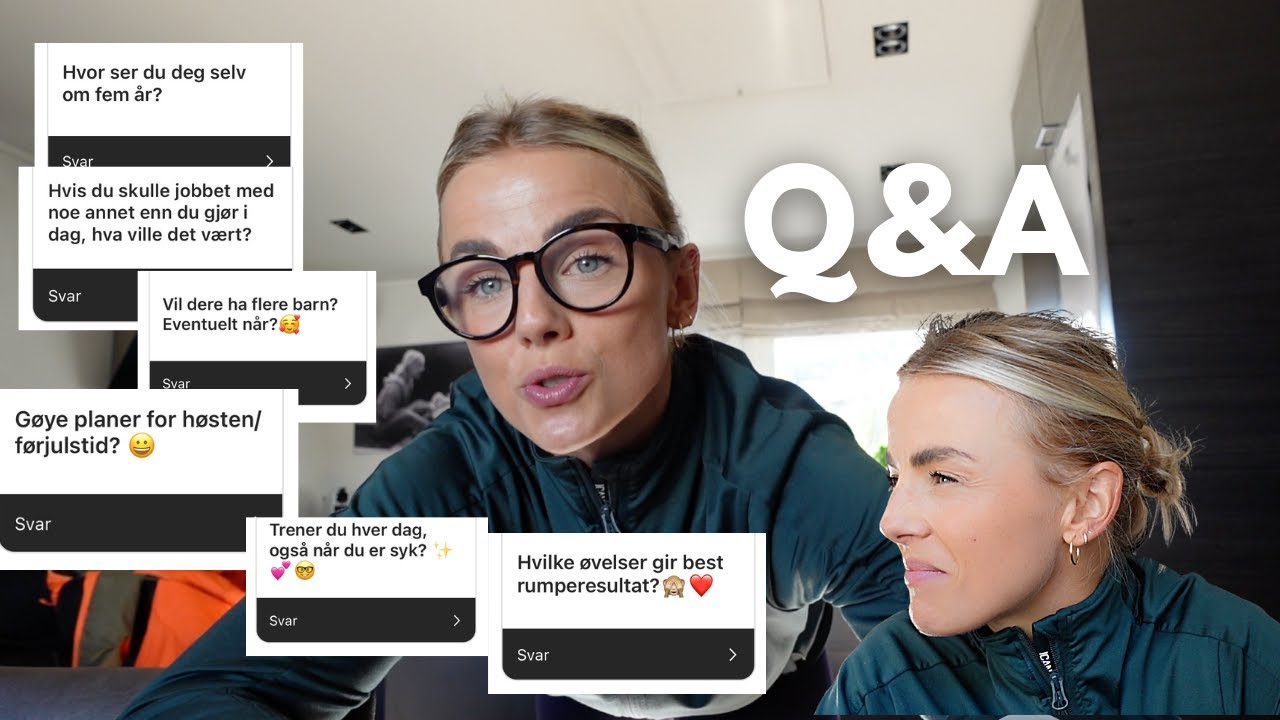 Nytt treningsprogram, PMS-ish og tester linser - WTF?🤯😅
