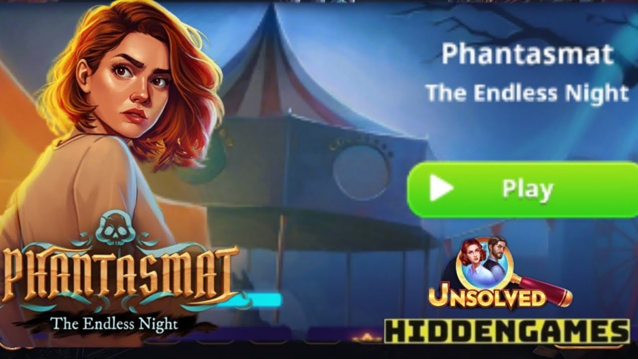 UNSOLVED MYSTERY  Phantasmat: The Endless Night Full walkthrough  F2P