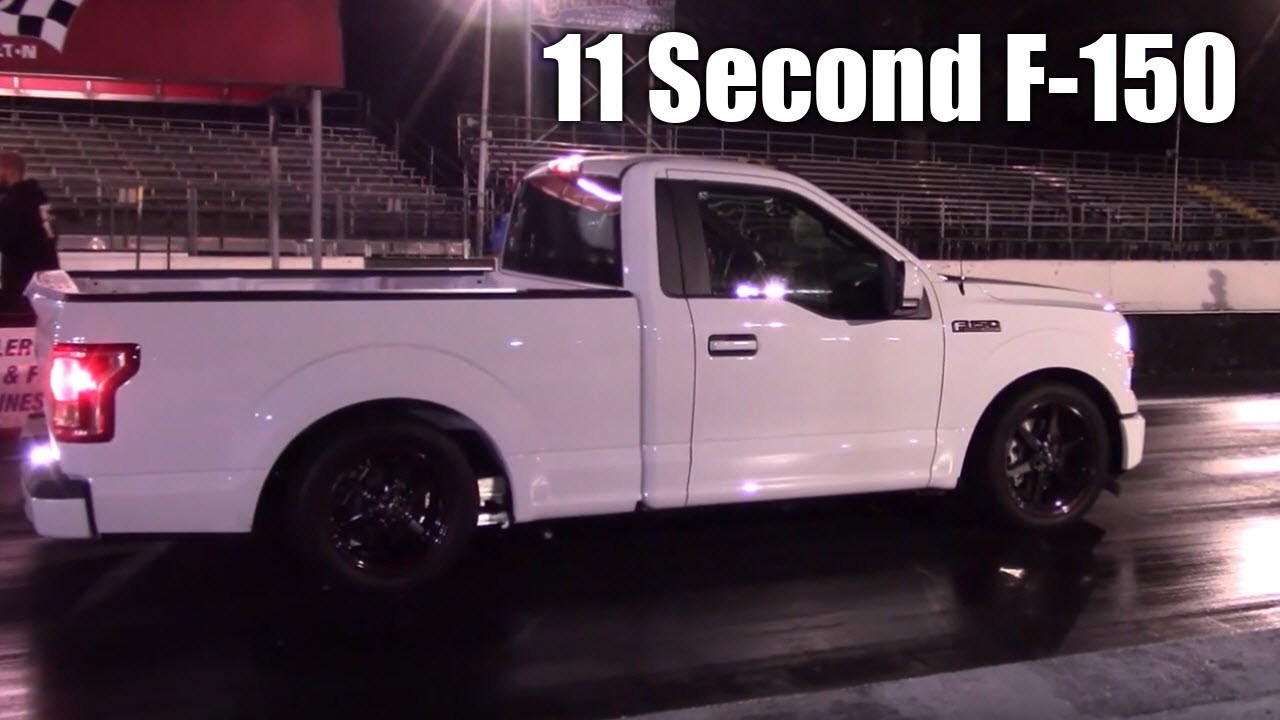 2017 Twin Turbo Coyote F-150 at The Drag Strip