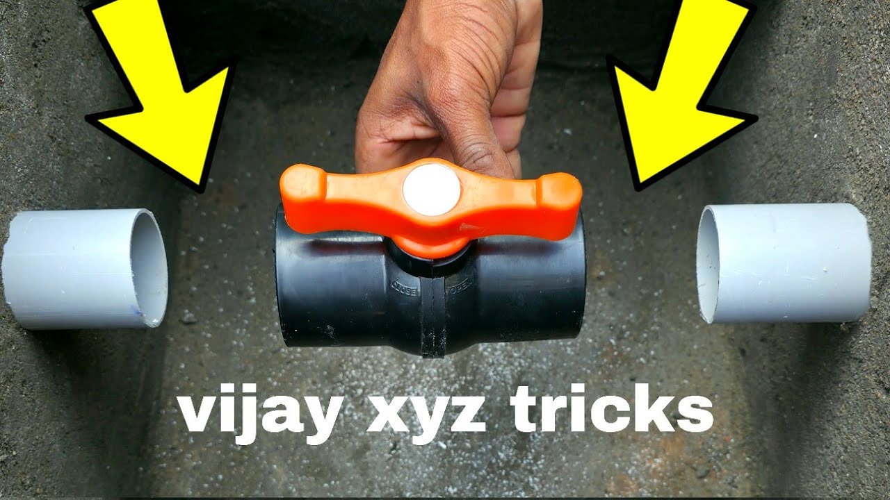 Wow 🤑 Super Plumbing Trick To Repair Pvc Pipe Fitting In Home 😃 