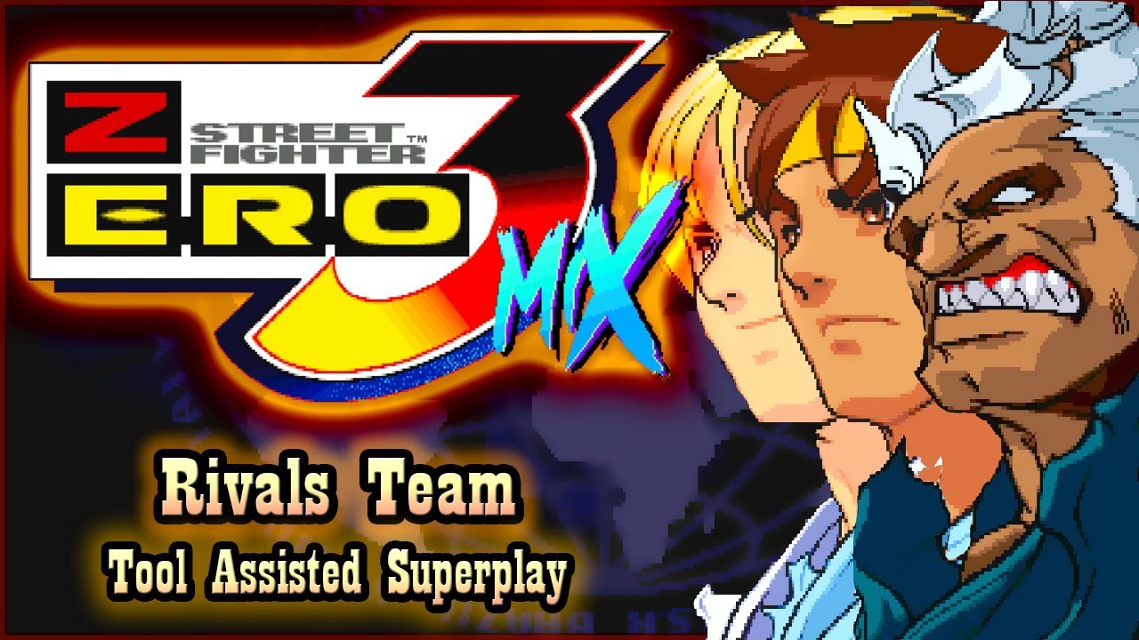 【TAS】STREET FIGHTER ALPHA 3 MIX - VERSION 0.13 - RYU\KEN\AKUMA