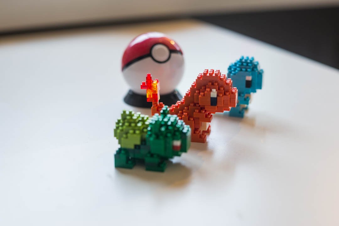 Starter Pokemon Nanoblock