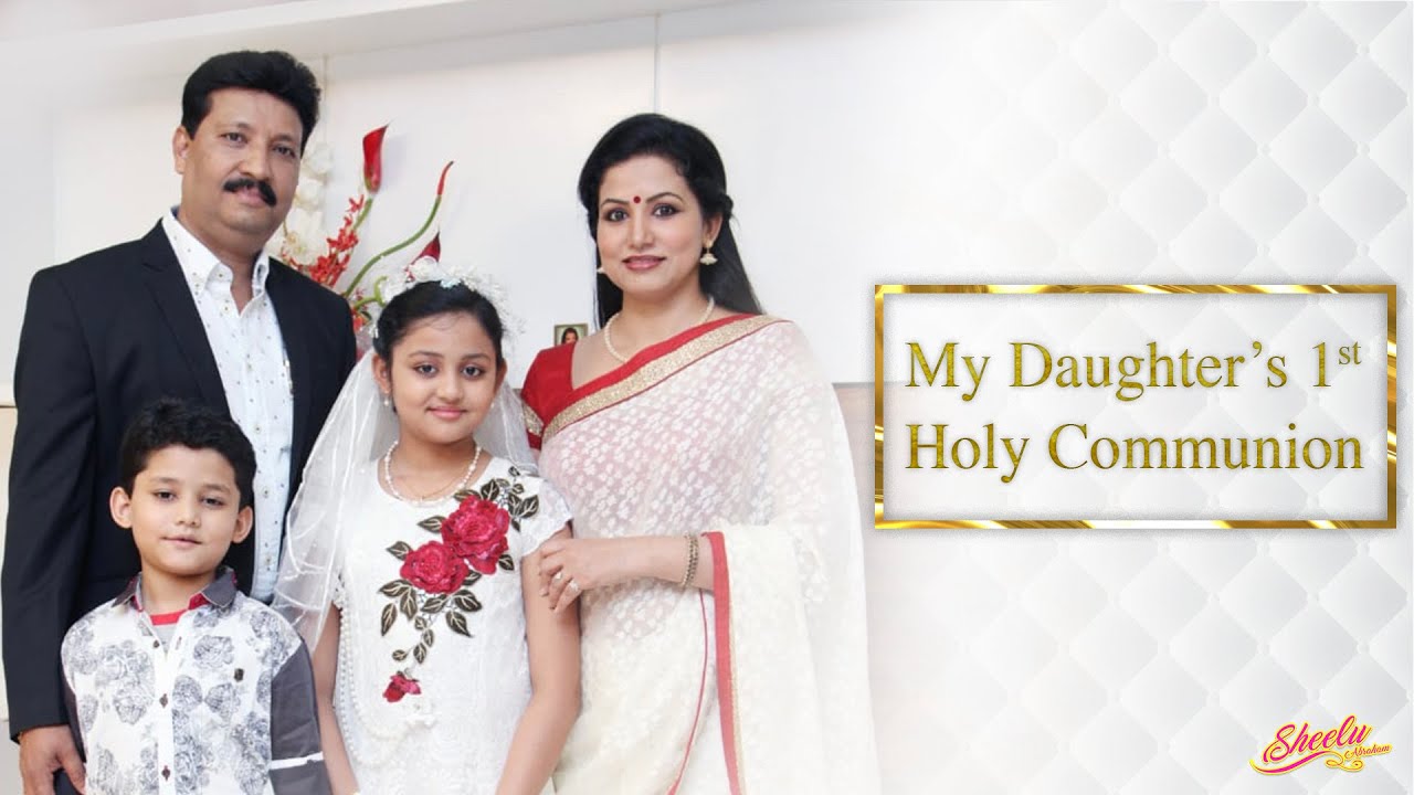 Chelsea's First Holy Communion | Mumbai | Sheelu abraham