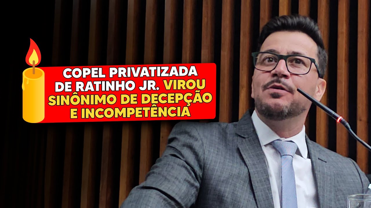 Copel privatizada de Ratinho Jr. virou sinônimo de decepção e incompetência