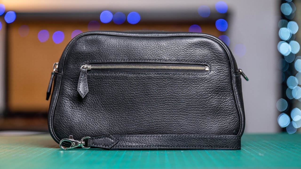 Make Your Own // Leather Grab Bag // PDF Pattern Pack Make Along