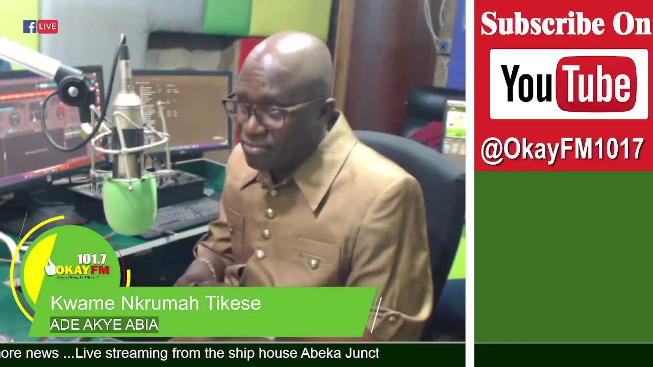Ade Akye Abia With Kwame Nkrumah Tikese  On Okay 101.7 Fm (03/03/2026)
