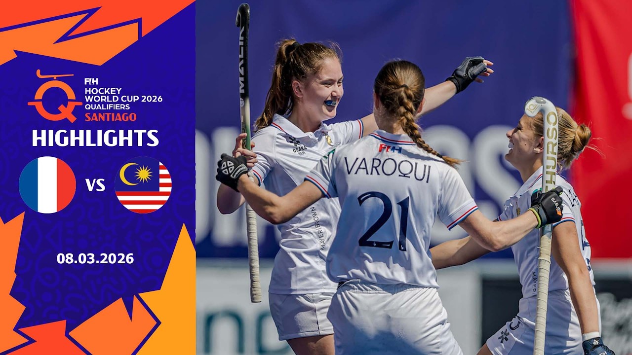 Отборочный матч чемпионата мира по хоккею на траве среди женщин, Сантьяго, Чили – Матч 18: Франци...