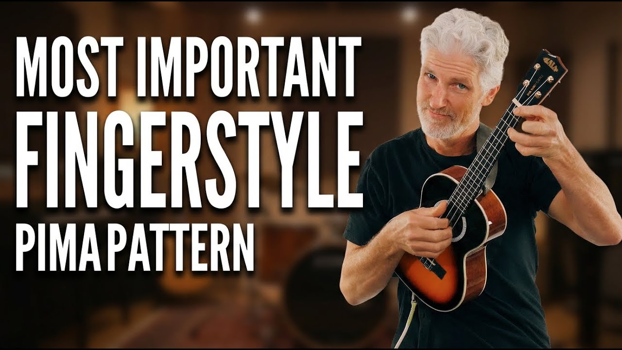 Most Important Ukulele Fingerstyle Pattern Ever | PIMA Tutorial
