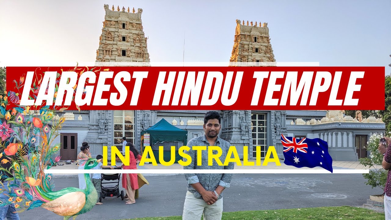 🇦🇺 மிகப்பெரிய ஷிவா விஷ்ணு கோவில் | HINDU TEMPLE in Melbourne | Australia Tamil Vlog