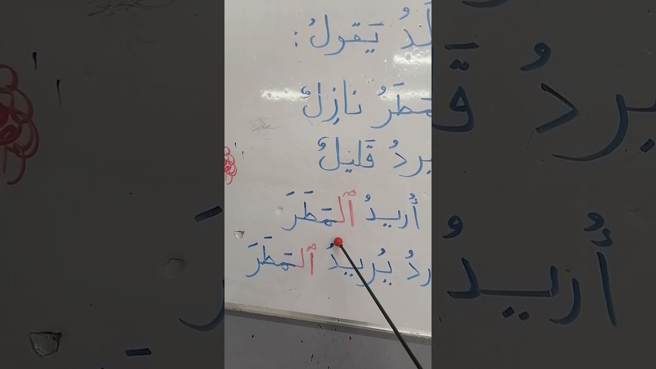 القراءة المقطعيّة.. موضوع المطر نازل