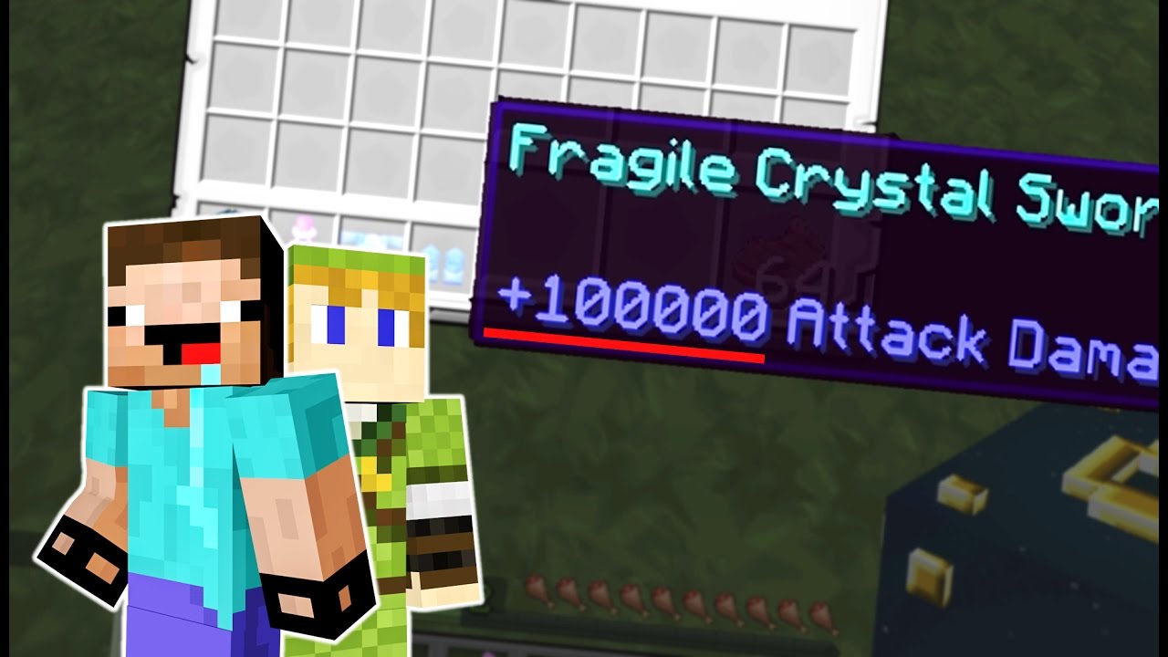 Minecraft Lucky Block Battle - ❌ 100.000 ATTACK DAMAGE ❌ FAIL-RUNDE | Tom Shuffle