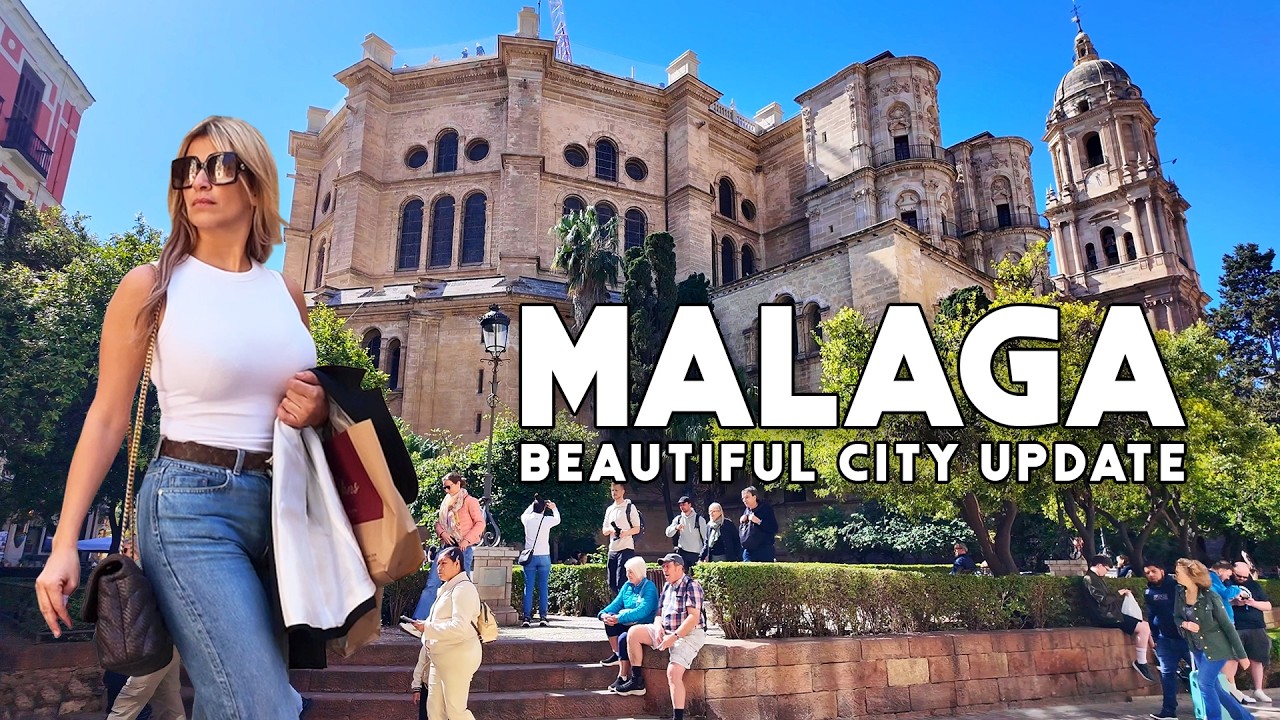 Malaga City Spain Beautiful City March 2026 Latest Update Sunny Costa del Sol Walk | Andalucía 🇪🇸 4K
