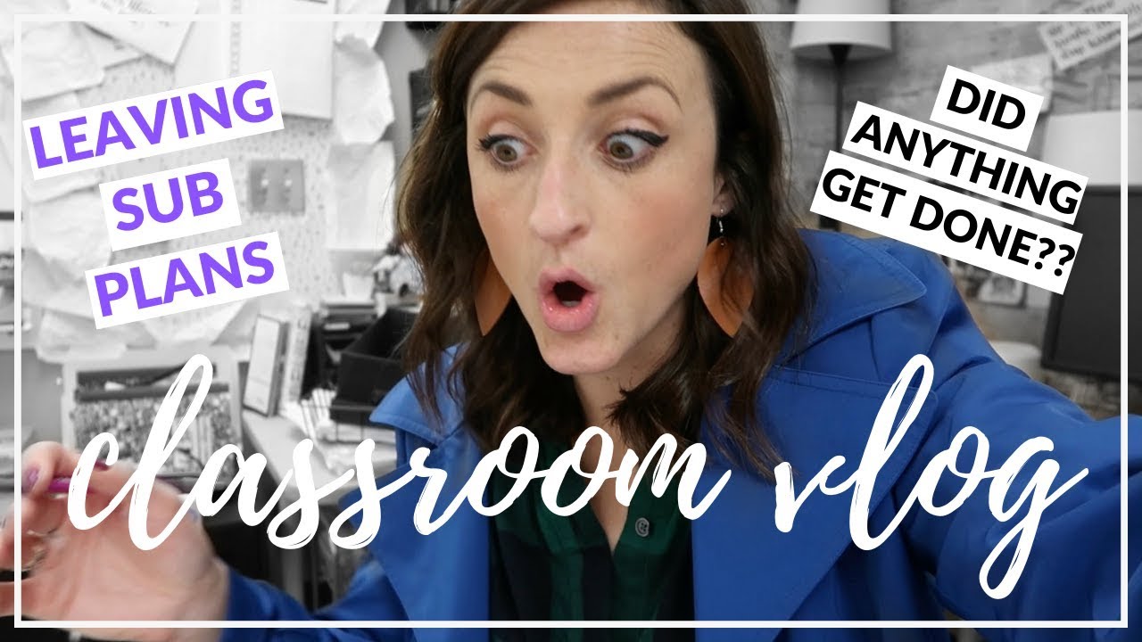 SUB PLANS & WHY I GIVE READING QUIZZES | High School Teacher Vlog