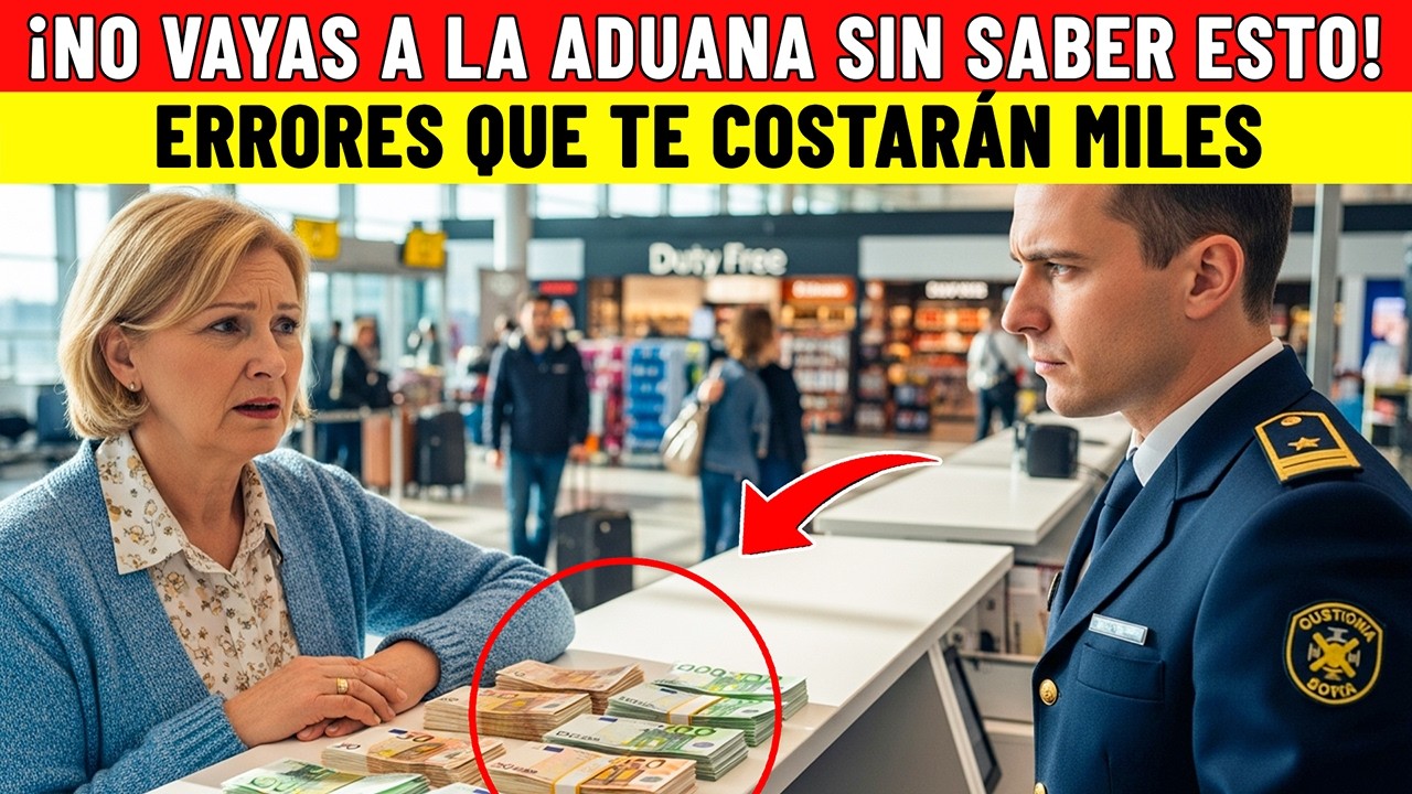 ¡No arruines tu viaje! Guía Definitiva para Pasar la Aduana con Efectivo SIN PROBLEMAS.