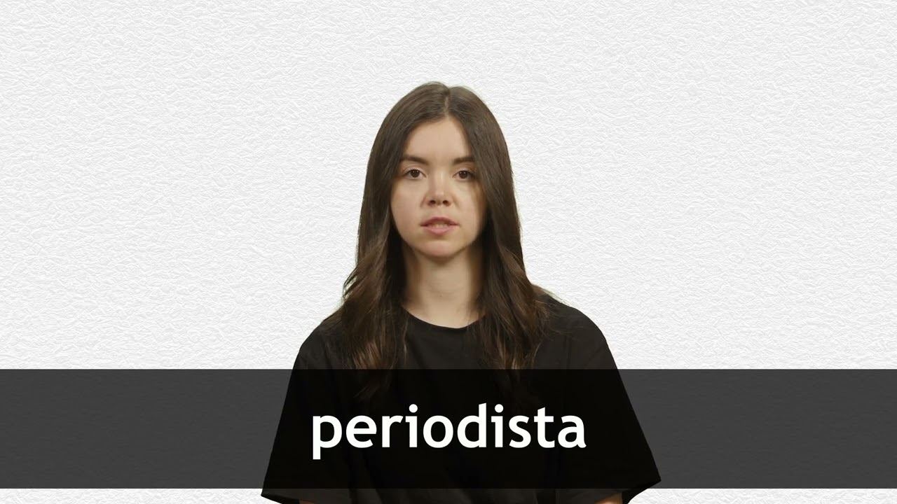 How to pronounce PERIODISTA in European Spanish