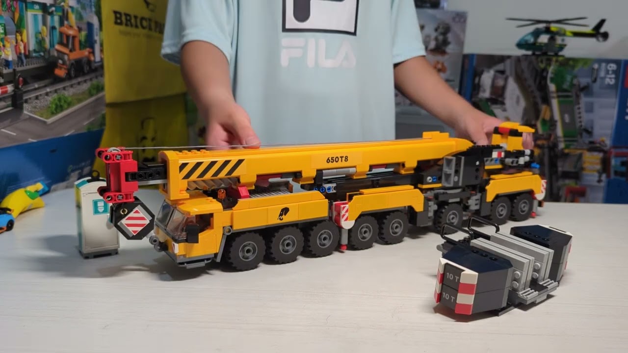 LEGO 樂高  城市系列 #60409  移動式工程起重機