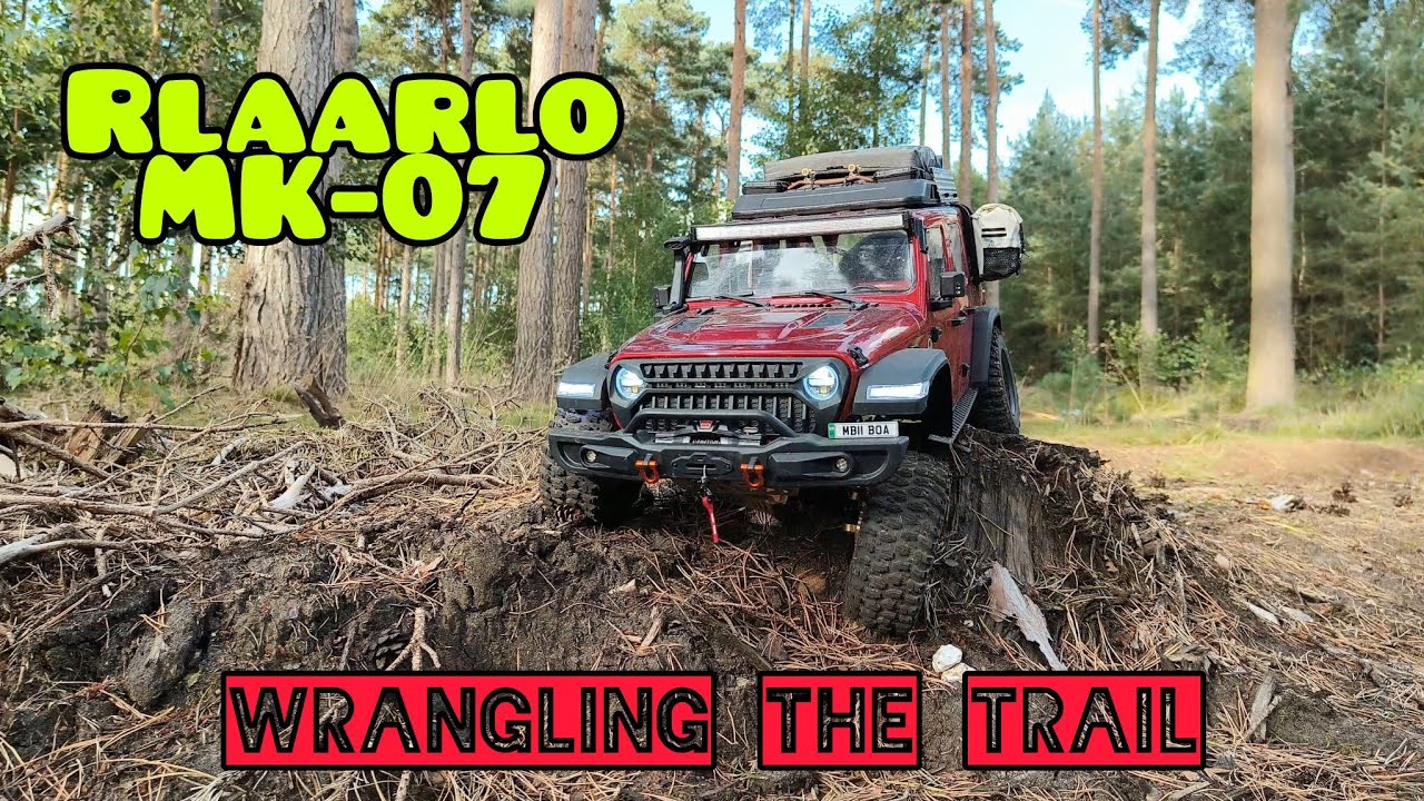 Rlaarlo MK-07 Wrangling the Trail #rlaarlo #mk07 #rccrawler #scalerc #rcjeep #overland