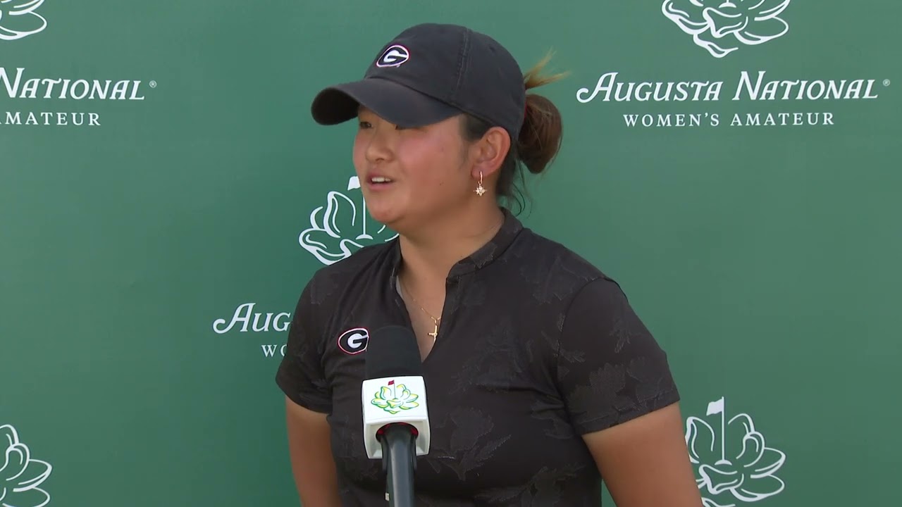 Jenny Bae Wednesday Interview First Round 2022 Augusta National Women's Amateur