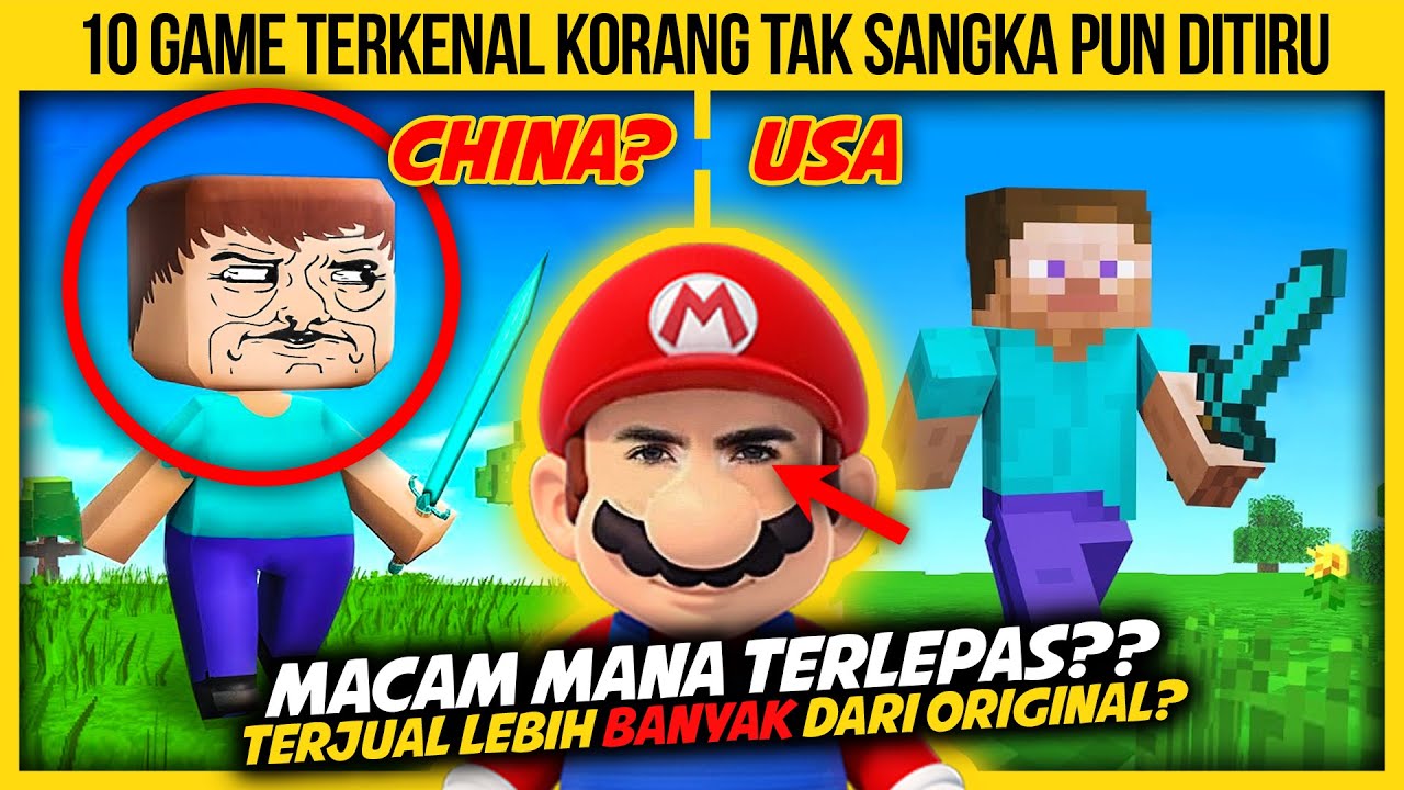 10 GAME TERKENAL YANG KORANG TAK SANGKA PUN DITIRU (KOPI ORI)