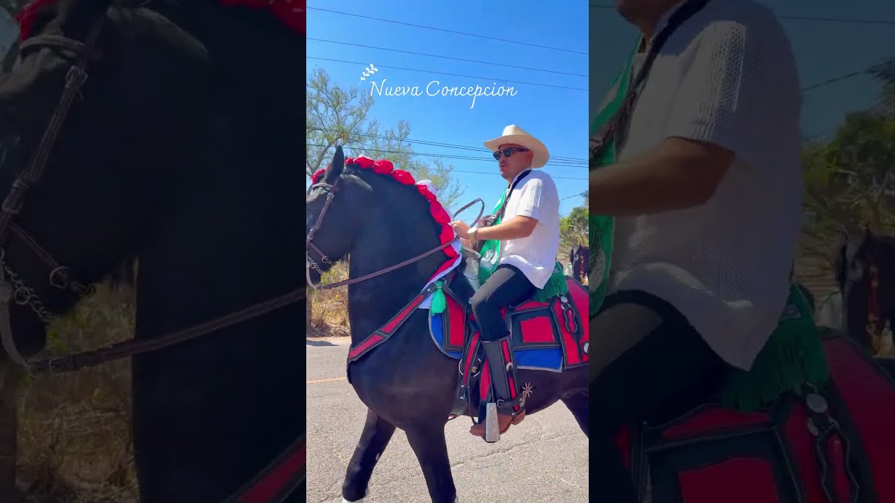 CABALGATA EN MI PUEBLO NUEVA CONCEPCION EL SALVADOR