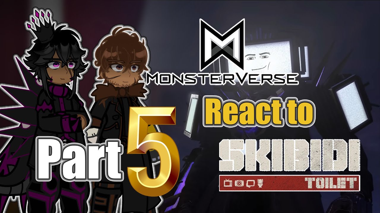 ⚡Kaijus of Monsterverse🔥React to Skibidi Toilet (Part 5 Ep. 66 - 68)