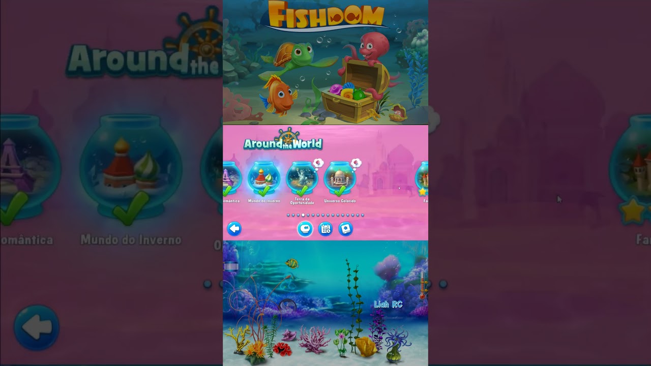 Fishdom Minigame 4 | Liah RC #shorts  #liahrc #liahrcgameplay #fishdom