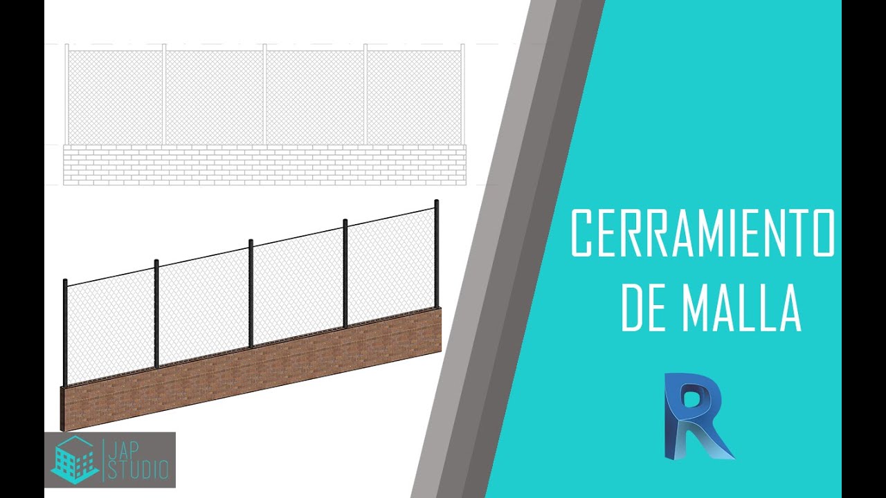 Crear Cerramiento de Malla (Revit) - JAP Studio