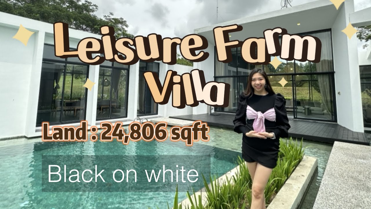 【JB Property】Leisure Farm - Iskandar Puteri ✨СУПЕР БОЛЬШАЯ ВИЛЛА с ремонтом и дизайном интерьера ...