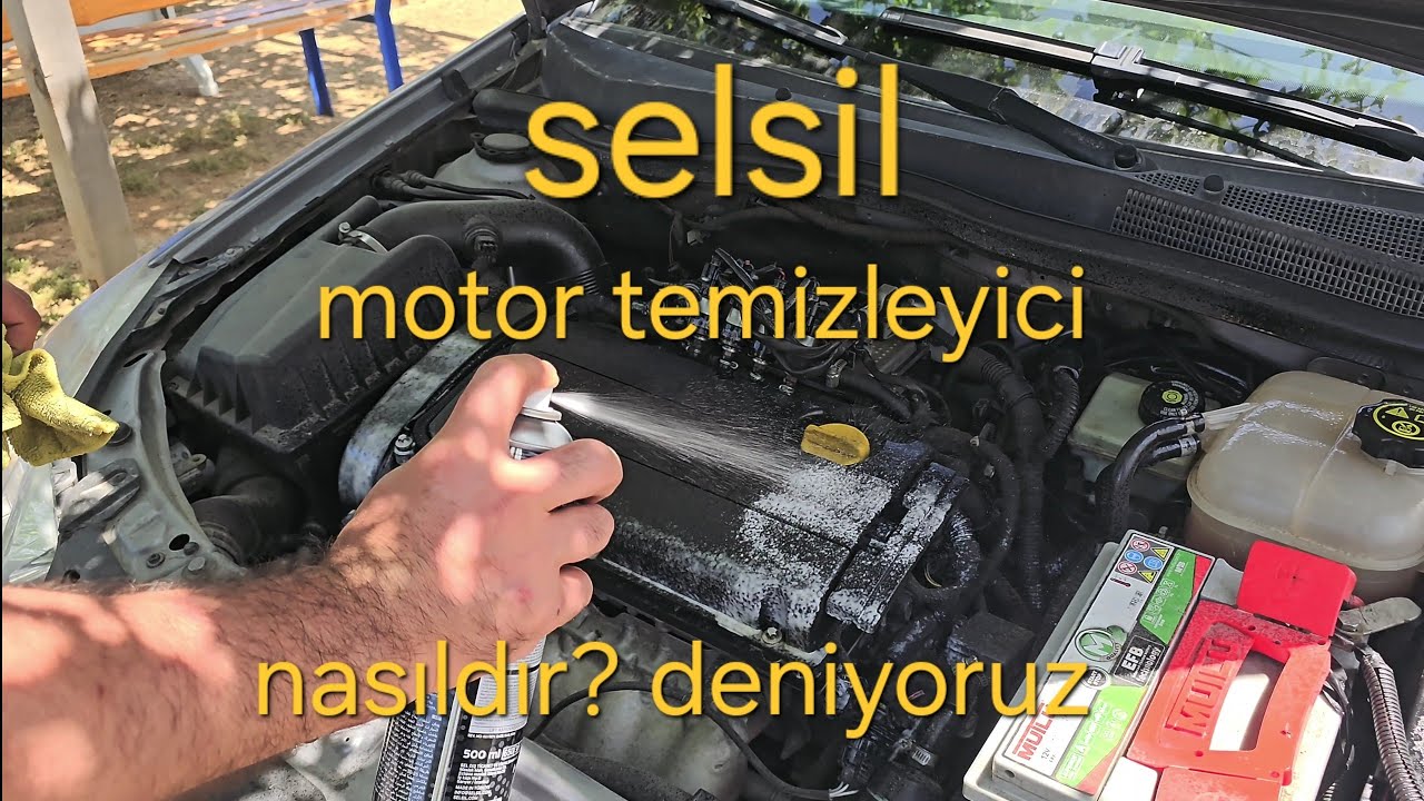 Selsil motor temizleyici kullanıcı deneyimi