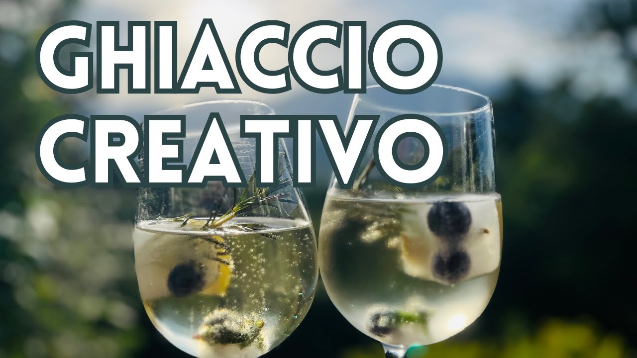 GHIACCIO CREATIVO| Frutta ed erbe aromatiche per bevande estive perfette!