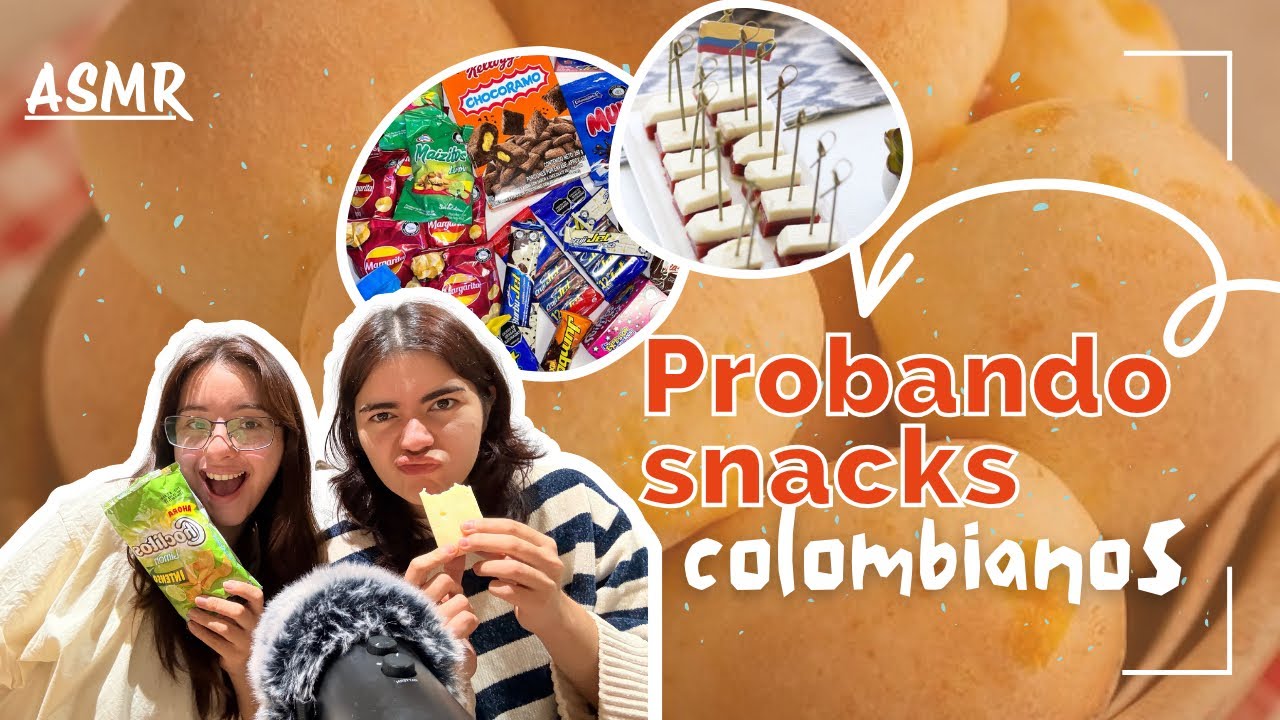 ASMR en Español | Probando dulces colombianos 🇨🇴 (Soft spoken)