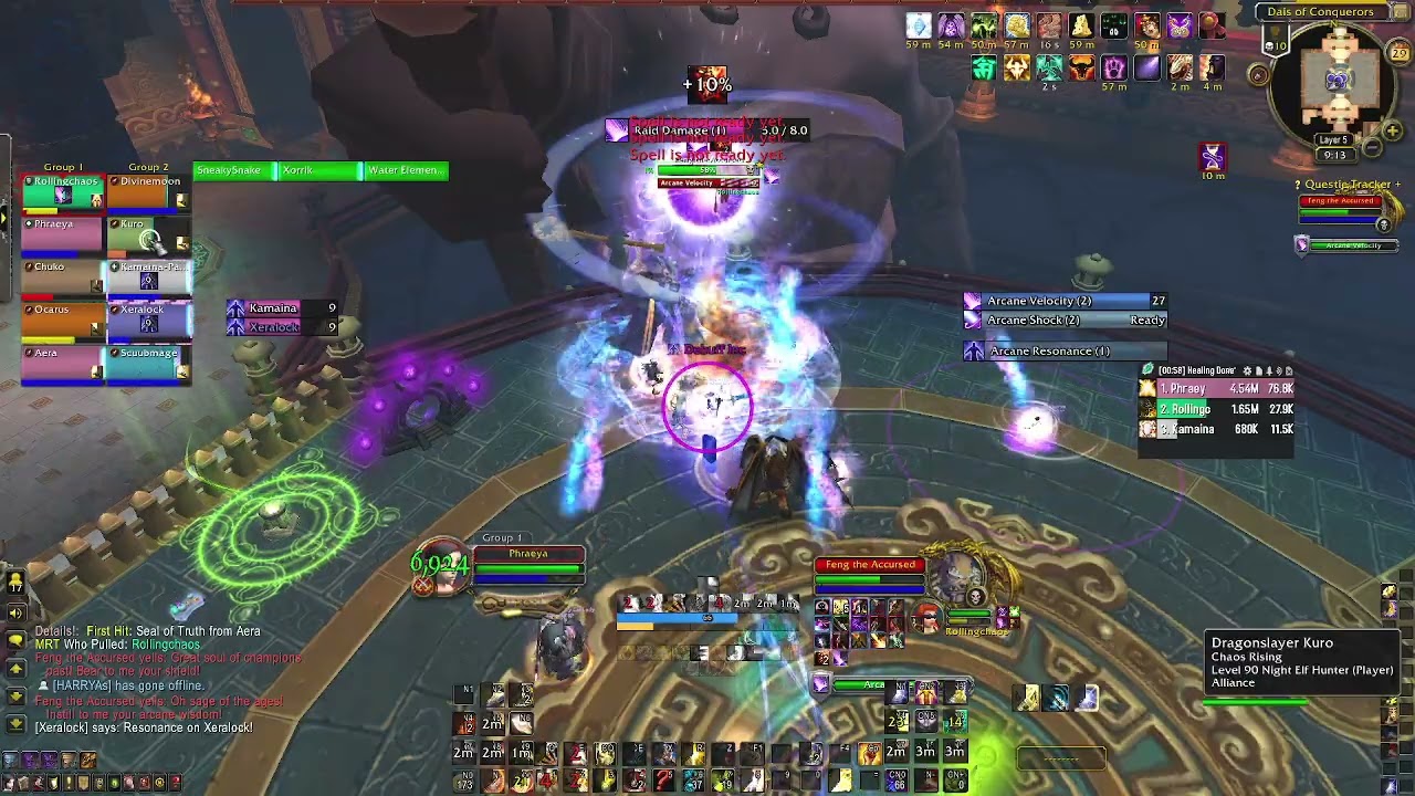 Feng the Accursed- Mogushan Vaults- 10 Man Hpally POV