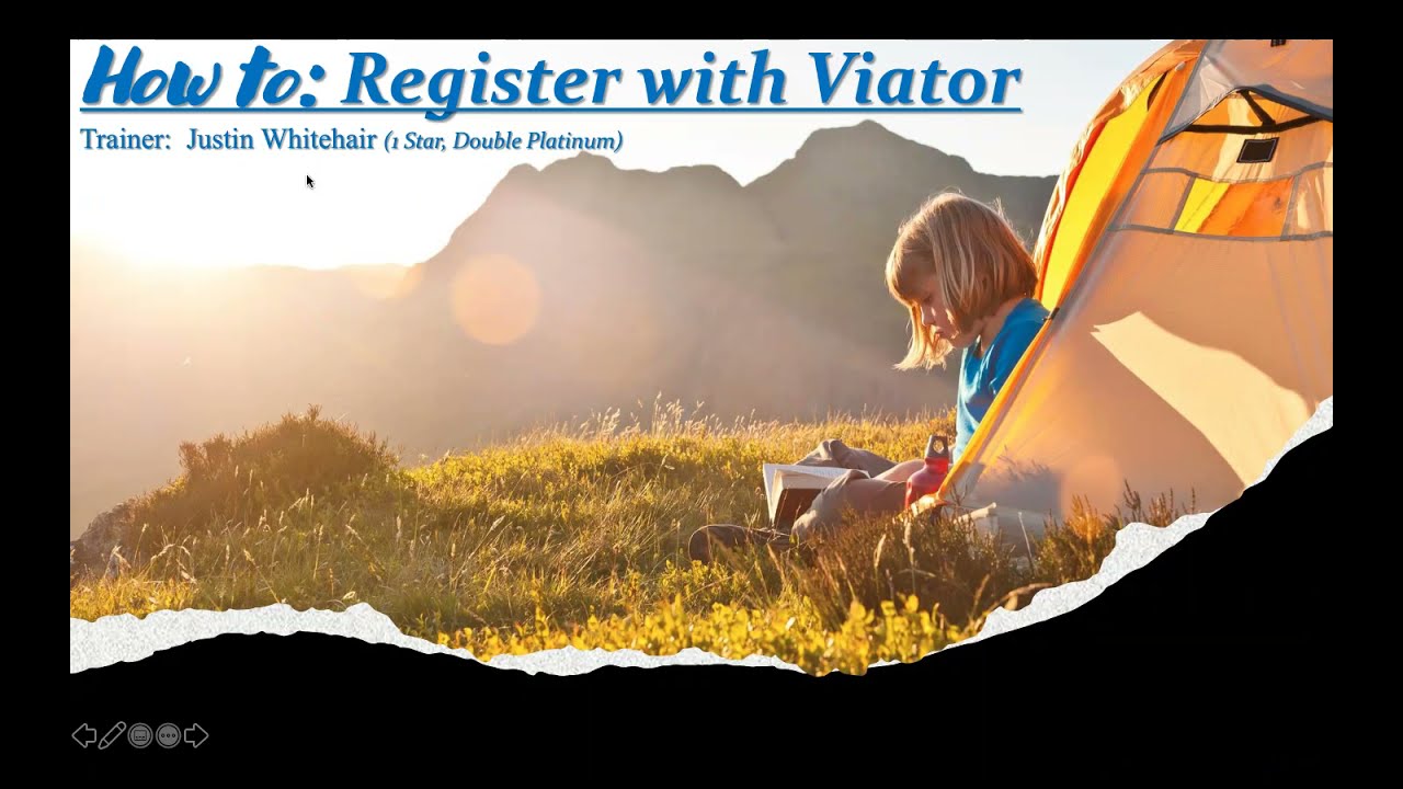 How to: Register with Viator