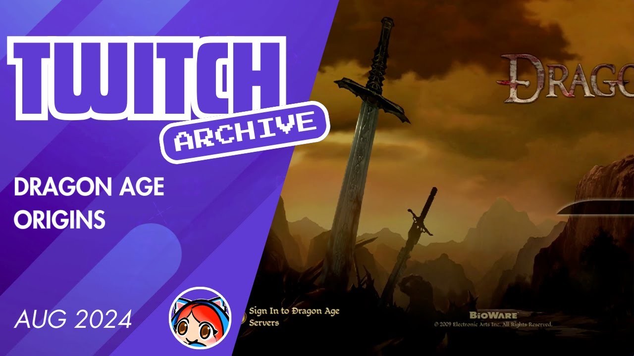 Time to replay before Veilguard | Dragon Age Origins (Part 1) | Twitch Archive