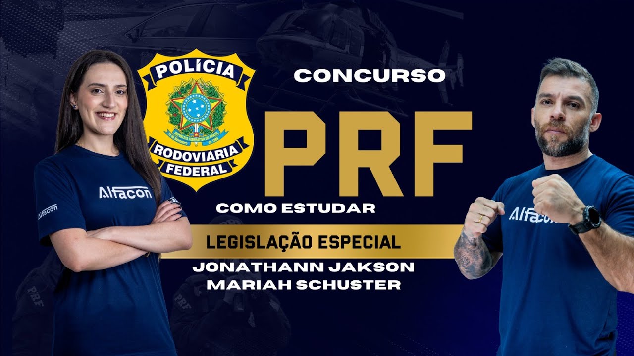 CONCURSO PRF: Questões das Leis que mais caem na CEBRASPE PRF com Mariah