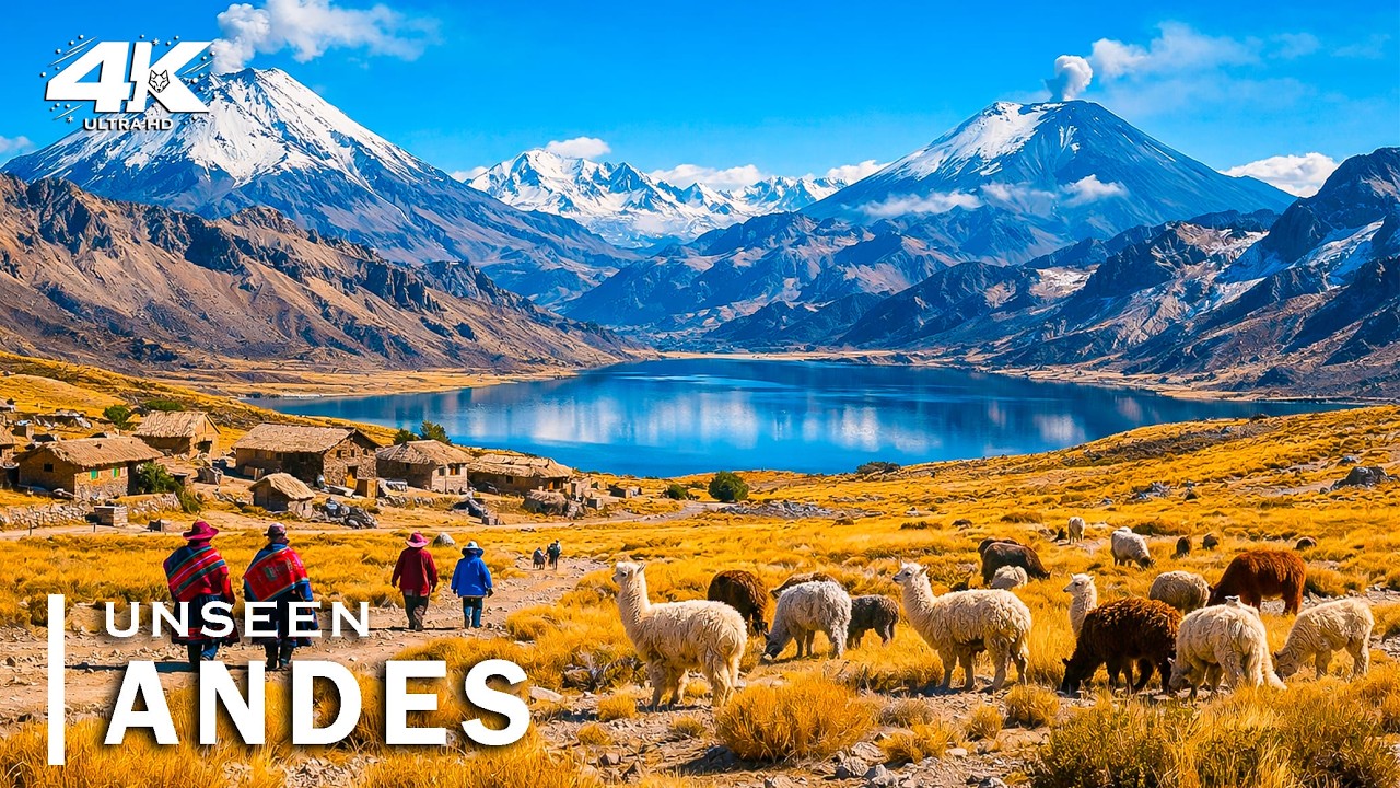 THE ANDES : Inside the Longest Mountain Range on Earth | 4K Exploration