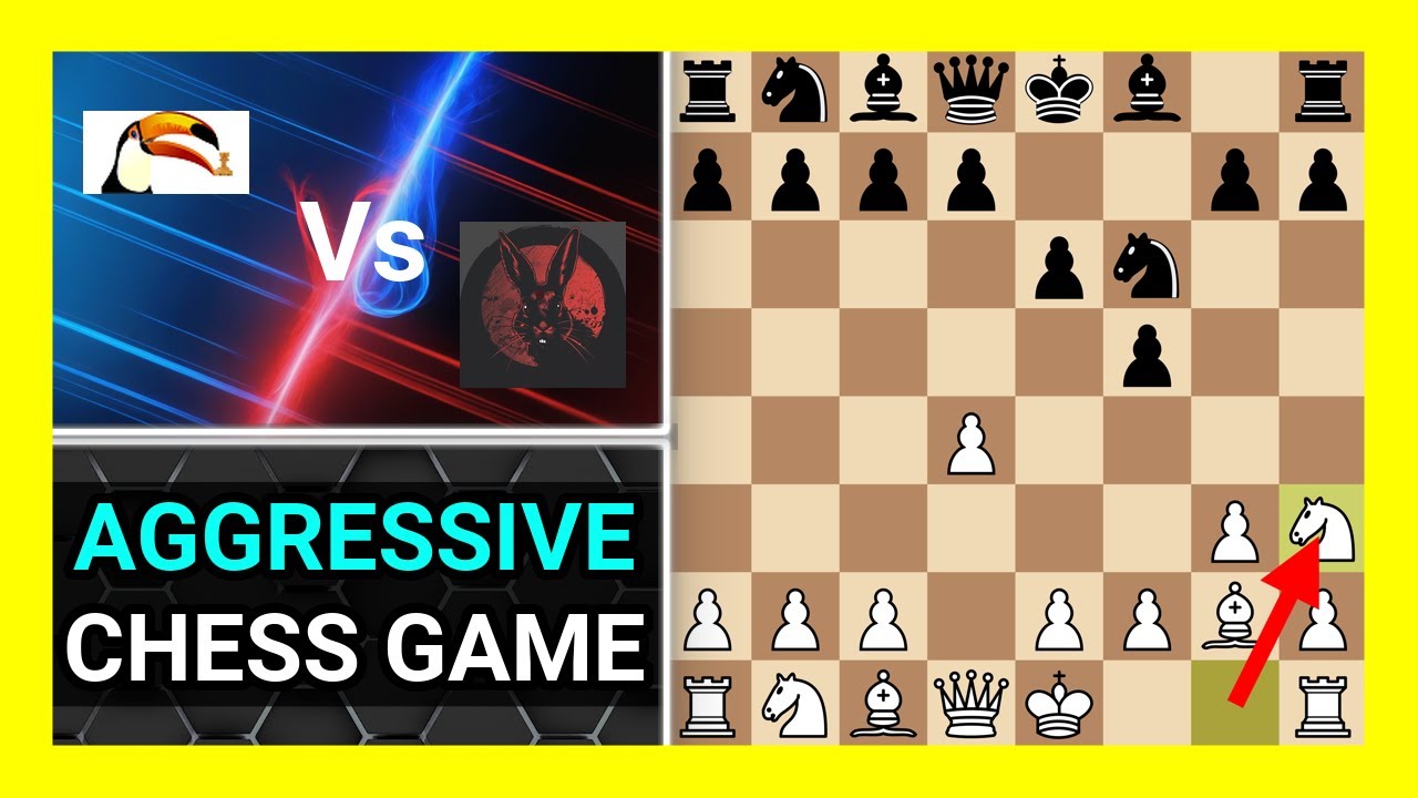 Aggressive Chess Engine Game, Tucano 11.00.1 vs Patricia 2.0.1, Watch and Learn Chess